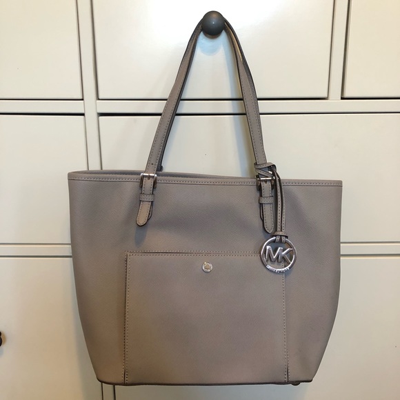 Gray Michael Kors Tote - Picture 1 of 6